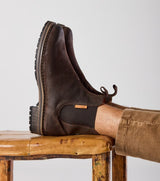 Chelsea boot T171 in suede marrone