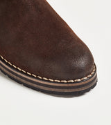 Chelsea boot T171 in suede marrone