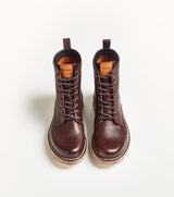 Stivaletto T122 in pelle testa di moro