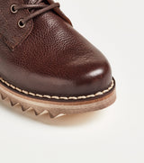 Stivaletto T122 in pelle testa di moro