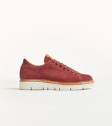 Sneaker bassa T100 in suede viola