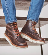 Anfibio T310 in nubuk testa di moro