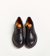 Derby T032 in pelle nera