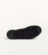 Derby T032 in pelle nera