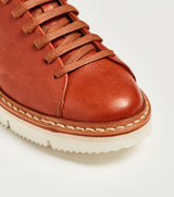 Calaita Low T101 in pelle cognac - PreOrder