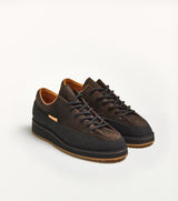Sneaker fasciata T150 in suede testa di moro - PreOrder