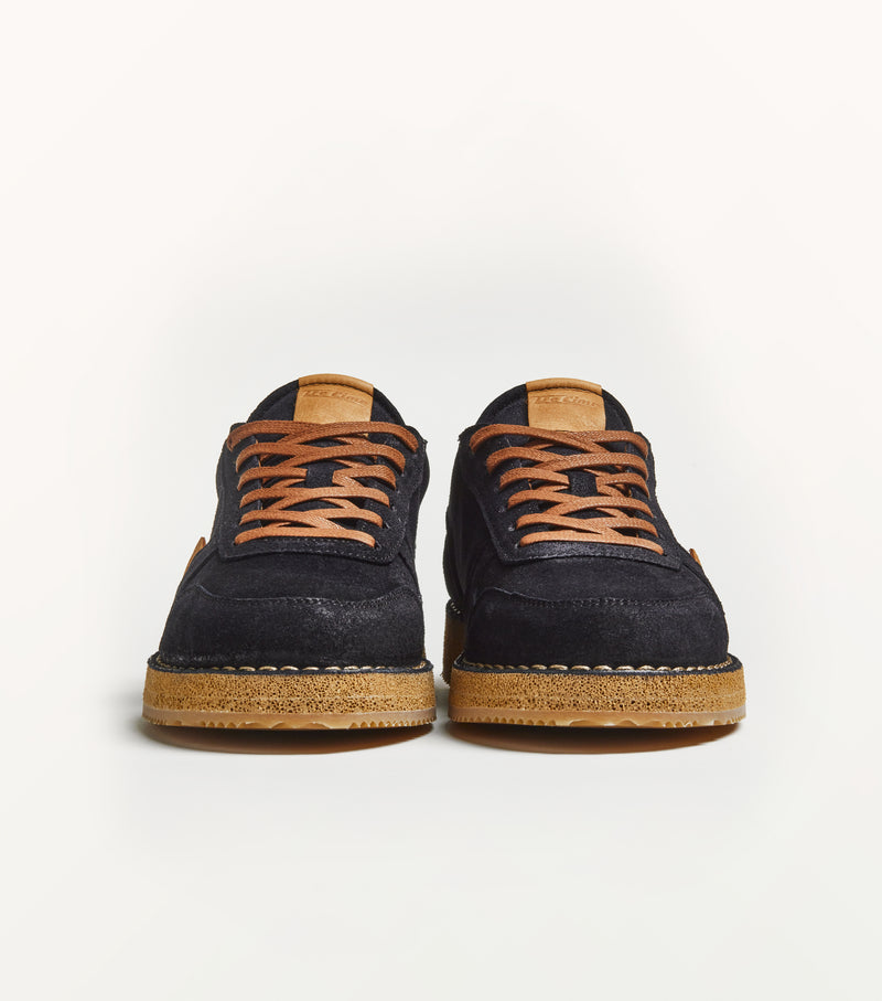 Sneaker tennis T130 in suede blu - PreOrder