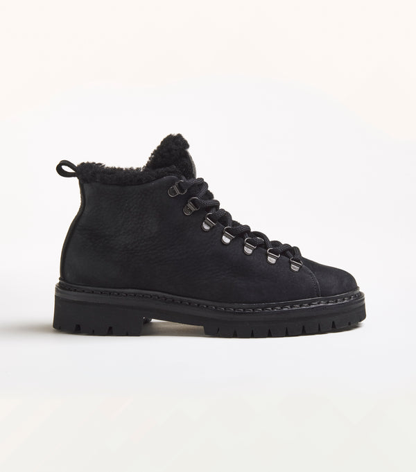 Franzei mid T116 in nabuk nero - PreOrder