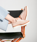 Sneaker bassa T100 in suede cipria - PreOrder