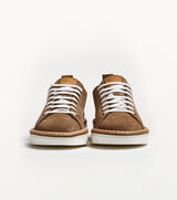 Sneaker bassa T090 in suede taupe - PreOrder