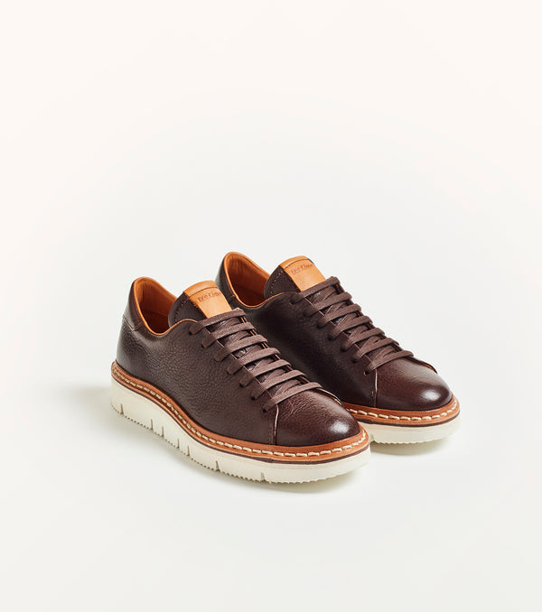Calaita Low T101 in pelle testa di moro - PreOrder