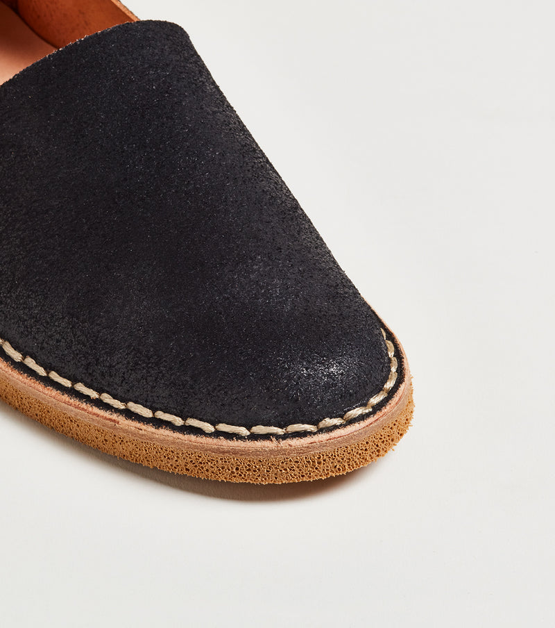 Espadrillas T299 in pelle nera - PreOrder