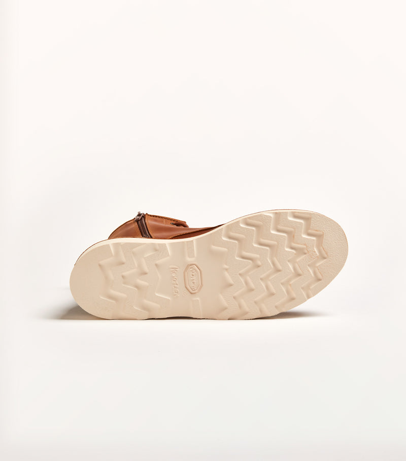 Stivaletto T203 in nubuk cognac