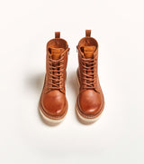 Stivaletto T203 in nubuk cognac