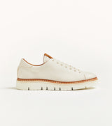 Sneaker bassa T100 in pelle bianca - PreOrder