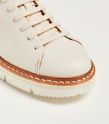 Sneaker bassa T100 in pelle bianca - PreOrder