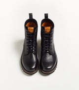 Stivaletto T122 in pelle nera
