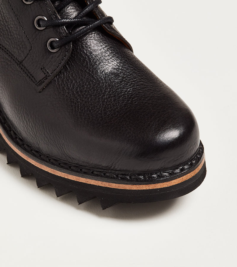 Stivaletto T122 in pelle nera