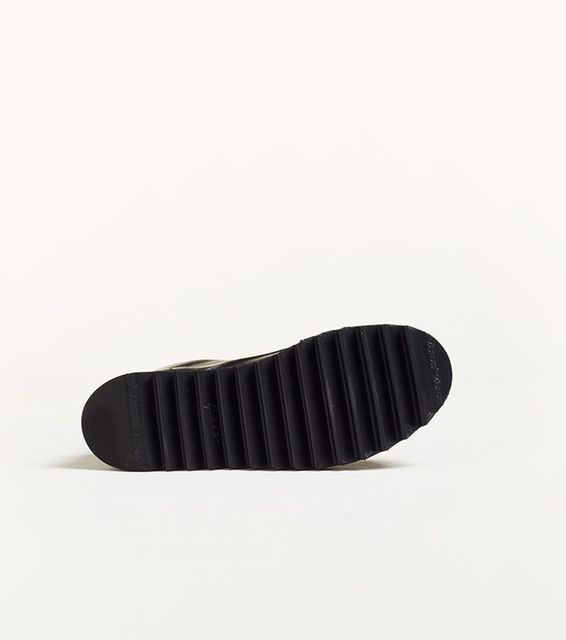 Stivaletto T122 in pelle nera