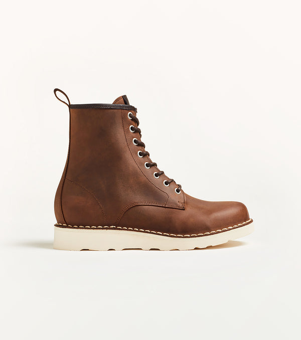 Stivaletto T122 in nubuk marrone
