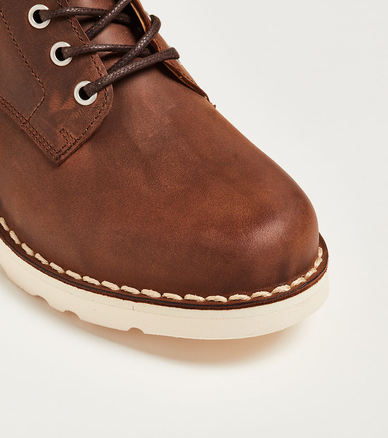 Stivaletto T122 in nubuk marrone